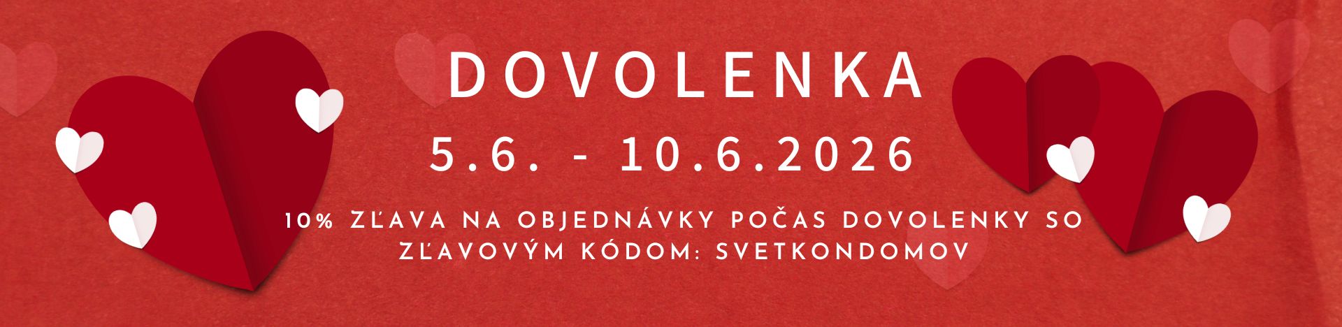 Dovolenka 5. - 10.6.2026
