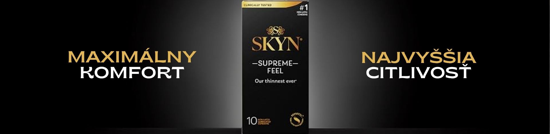SKYN Supreme Feel - najtenšie kondómy SKYN
