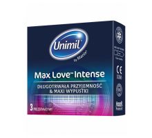 Unimil Max Love Intense 3ks