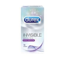 Durex Invisible Extra Lubricated 10 ks