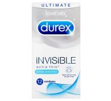 Durex Invisible Extra Thin Extra Sensitive 12 ks