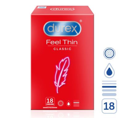 Durex Feel Thin Classic 18 ks