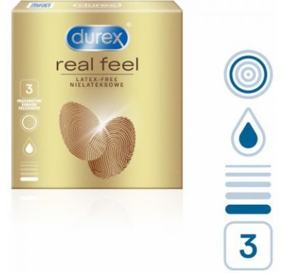 Durex Real feel 3 ks