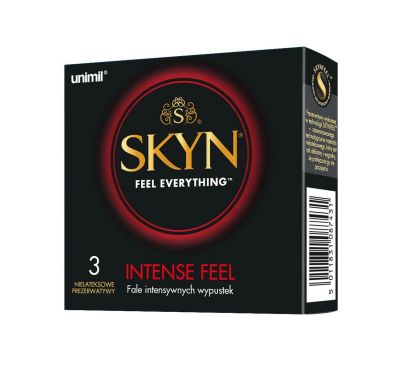 Skyn Intense Feel 3 ks