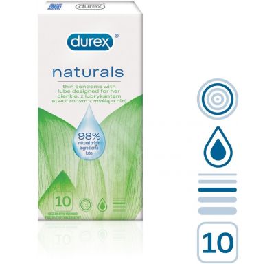 Durex Naturals 10 ks