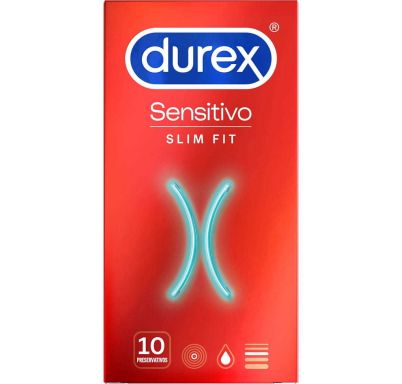 Durex Sensitivo Slim Fit 10 ks