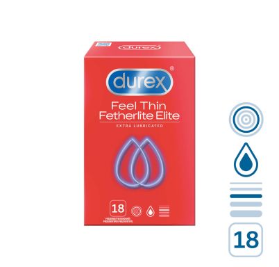 Durex Feel Thin Fetherlie Elite 18 ks