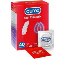 Durex Feel Thin Mix 40 ks