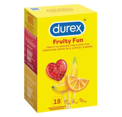 Durex Fruity Fun 18 ks