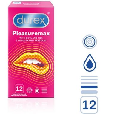 Durex Pleasuremax 12 ks