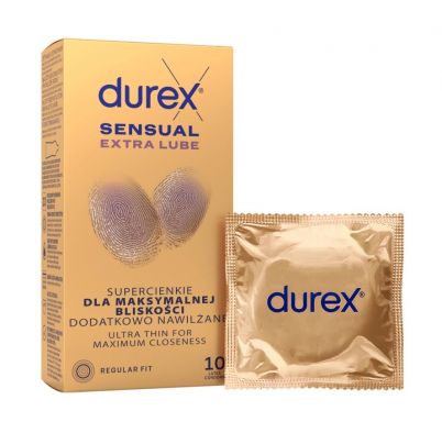 Durex Sensual Extra Lube 10 ks
