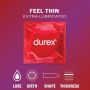 Durex Feel Thin Extra Lubricated 12 ks