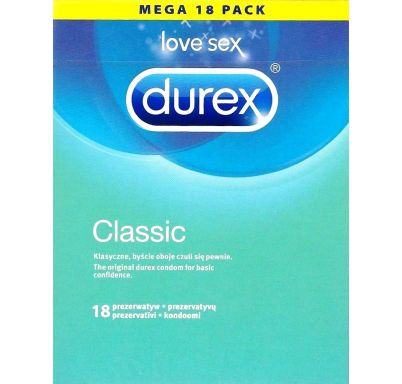 Durex Classic 18 ks